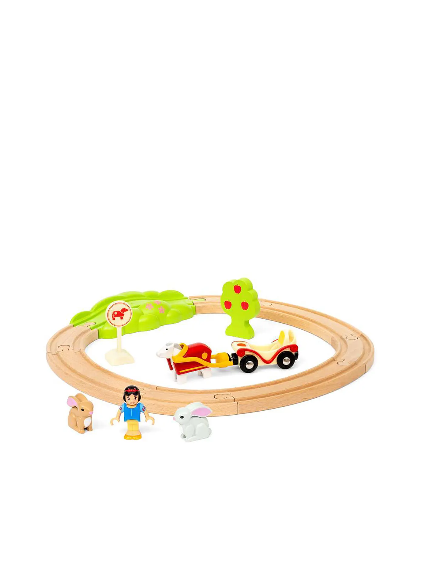 BRIO | Disney Princess 32299 Schneewittchen Eisenbahn-Set | 